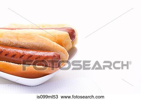 Hot dogs in rolls View Large Photo Image Stock Image - Hot dogs in rolls. Fotosearch