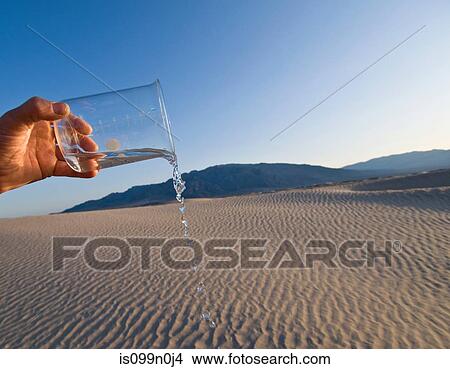 Man pouring water from beaker in Death Valley National Park, California, USA View Large Photo Image Picture - Man pouring water from beaker in Death Valley National Park, California, USA. Fotosearch