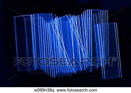 Microscope slides illuminated blue View Large Photo Image Stock Photography - Microscope slides illuminated blue. Fotosearch
