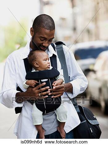 man baby sling