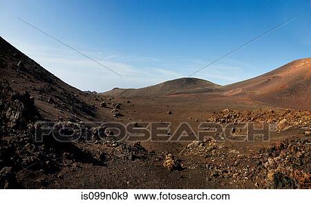 Montanas del fuego, Lanzarote, Canary Islands, Spain View Large Photo Image Stock Photo - Montanas del fuego, Lanzarote, Canary Islands, Spain. Fotosearch
