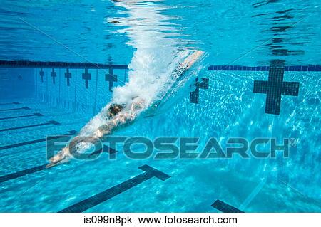 Stock Image - Olympic Hopeful in Training. Fotosearch