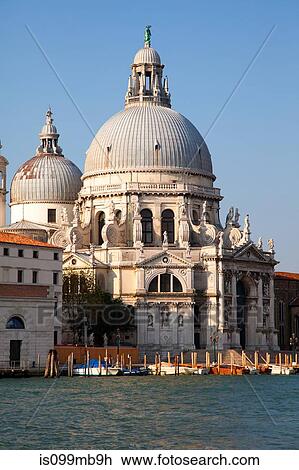 Stock Image - Santa maria della salute, venice, italy. Fotosearch