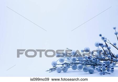 Silver christmas decorations View Large Photo Image Stock Photo - Silver christmas decorations. Fotosearch