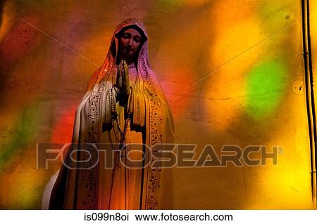 Statue of Virgin Mary in church in Polenca, Majorca, Spain View Large Photo Image Stock Image - Statue of Virgin Mary in church in Polenca, Majorca, Spain. Fotosearch