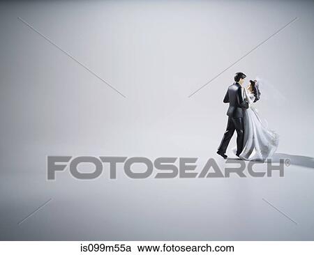 Wedding cake figurines, studio shot View Large Photo Image Stock Image - Wedding cake figurines, studio shot. Fotosearch