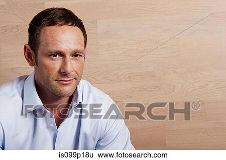 Mid adult man, portrait View Large Photo Image Stock Photograph - Mid adult man, portrait. Fotosearch
