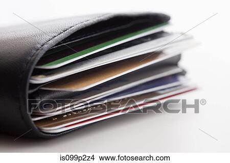 Wallet with credit cards View Large Photo Image Picture - Wallet with credit cards. Fotosearch