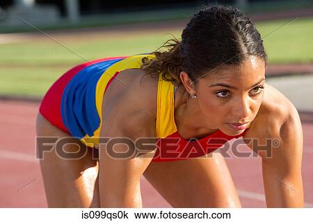 Female athlete View Large Photo Image Stock Image - Female athlete. Fotosearch