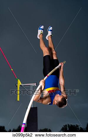Pole vaulter View Large Photo Image Stock Image - Pole vaulter. Fotosearch