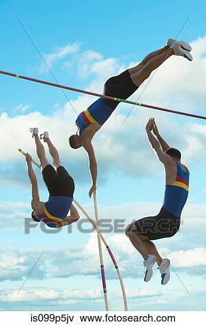 Pole vaulter View Large Photo Image Stock Photo - Pole vaulter. Fotosearch