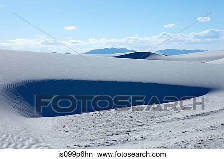 Sand dunes, white sands national park, new mexico, usa View Large Photo Image Picture - Sand dunes, white sands national park, new mexico, usa. Fotosearch