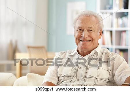 Senior man looking at camera, portrait View Large Photo Image Stock Image - Senior man looking at camera, portrait. Fotosearch