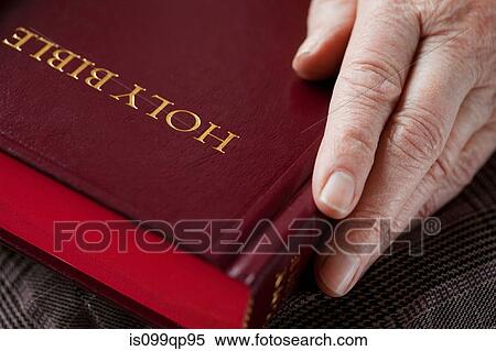 Senior woman holding bible View Large Photo Image Stock Photography - Senior woman holding bible. Fotosearch