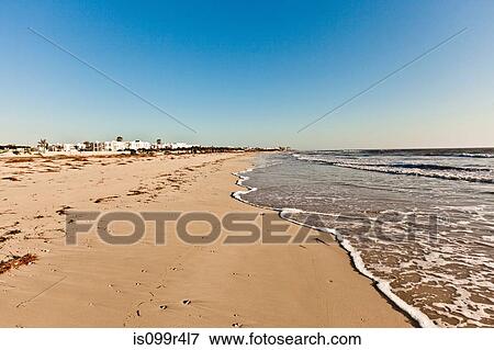 Beach on island of Djerba, Tunisia View Large Photo Image Stock Photo - Beach on island of Djerba, Tunisia. Fotosearch