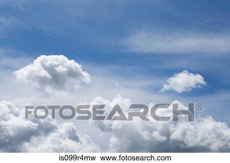 Stock Photo - Clouds in the sky. Fotosearch