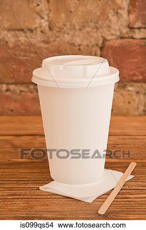 Disposable coffee cup View Large Photo Image Picture - Disposable coffee cup. Fotosearch