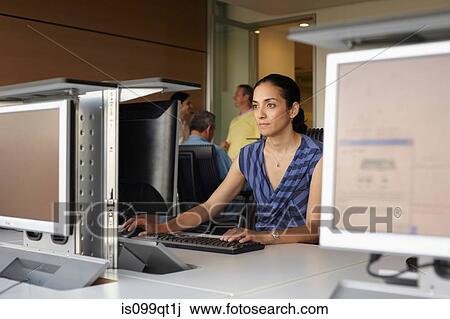 Mature students in computer class View Large Photo Image Stock Image - Mature students in computer class. Fotosearch