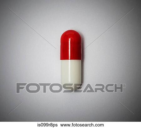 Red and white capsule View Large Photo Image Stock Photograph - Red and white capsule. Fotosearch