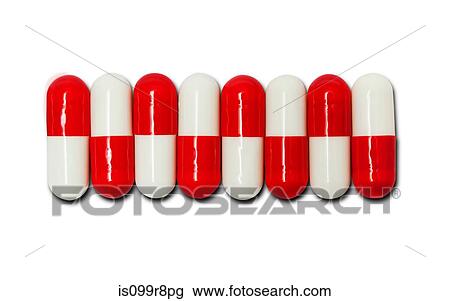 Row of red and white capsules View Large Photo Image Stock Image - Row of red and white capsules. Fotosearch