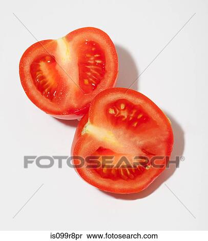 Two tomato halves View Large Photo Image Stock Photography - Two tomato halves. Fotosearch