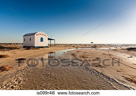 Water sports hut on beach on island of Djerba, Tunisia View Large Photo Image Stock Photograph - Water sports hut on beach on island of Djerba, Tunisia. Fotosearch