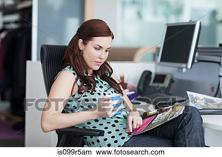 Woman reading magazine with coffee View Large Photo Image Picture - Woman reading magazine with coffee. Fotosearch