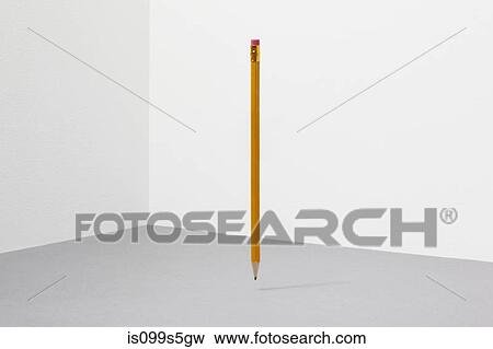 Balancing pencil View Large Photo Image Stock Photo - Balancing pencil. Fotosearch