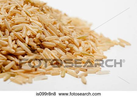 Brown rice View Large Photo Image Stock Photo - Brown rice. Fotosearch