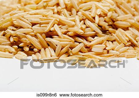 Brown rice View Large Photo Image Stock Photograph - Brown rice. Fotosearch