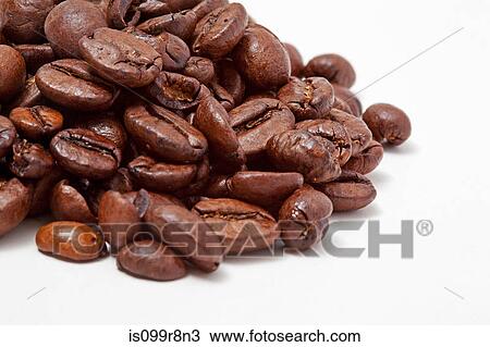 Stock Image - Coffee beans. Fotosearch