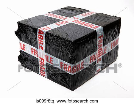 Fragile wrapped package View Large Photo Image Stock Photography - Fragile wrapped package. Fotosearch