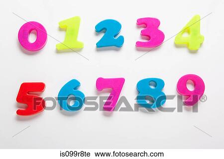 Fridge magnet numbers View Large Photo Image Stock Image - Fridge magnet numbers. Fotosearch