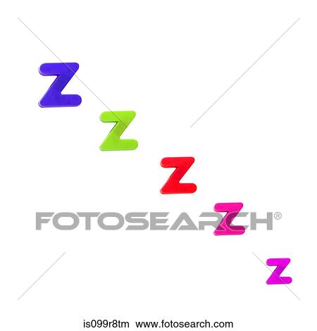 Picture - Letter Z fridge magnets. Fotosearch