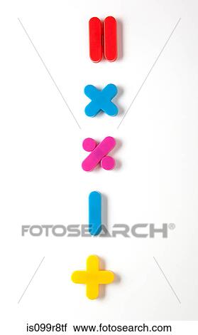 Mathematical symbol fridge magnets View Large Photo Image Stock Image - Mathematical symbol fridge magnets. Fotosearch