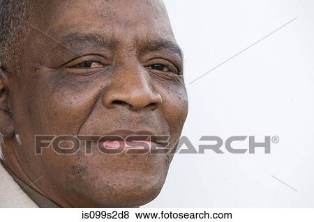 Stock Photo - Mature man close up, portrait. Fotosearch