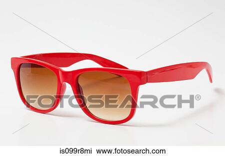 Pair of red sunglasses View Large Photo Image Stock Image - Pair of red sunglasses. Fotosearch