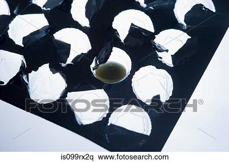 Pill in blister pack View Large Photo Image Stock Photography - Pill in blister pack. Fotosearch