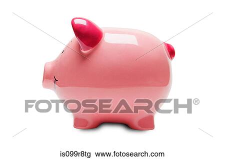 Pink piggy bank View Large Photo Image Stock Image - Pink piggy bank. Fotosearch
