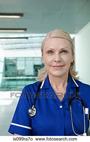 Portrait of hospital nurse View Large Photo Image Picture - Portrait of hospital nurse. Fotosearch