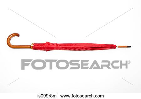 Stock Image - Red umbrella. Fotosearch