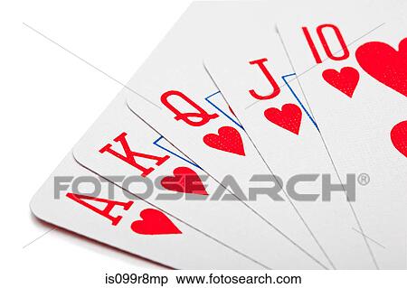 Royal flush View Large Photo Image Stock Photography - Royal flush. Fotosearch