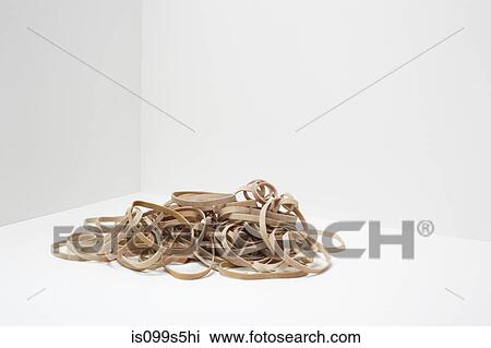Stack of rubber bands View Large Photo Image Stock Image - Stack of rubber bands. Fotosearch