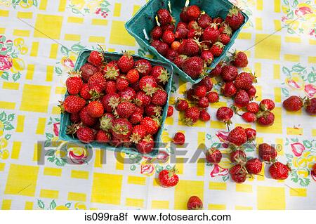 Stock Image - Strawberries. Fotosearch