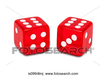Two red dice View Large Photo Image Stock Image - Two red dice. Fotosearch