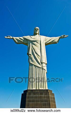 Christ the Redeemer Statue, Rio de Janeiro, Brazil View Large Photo Image Stock Photo - Christ the Redeemer Statue, Rio de Janeiro, Brazil. Fotosearch