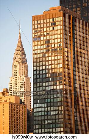 Stock Photo - Chrysler Building, Manhattan, New York City. Fotosearch