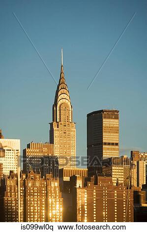 Stock Photography - Chrysler Building, Manhattan, New York City. Fotosearch