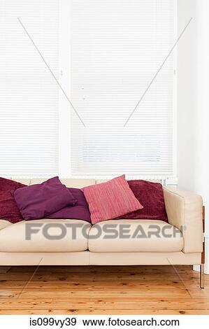 Empty sofa View Large Photo Image Stock Photo - Empty sofa. Fotosearch