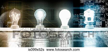 Evolution of the light bulb - from Thomas Edison to energy saving bulb View Large Photo Image Stock Photograph - Evolution of the light bulb - from Thomas Edison to energy saving bulb. Fotosearch